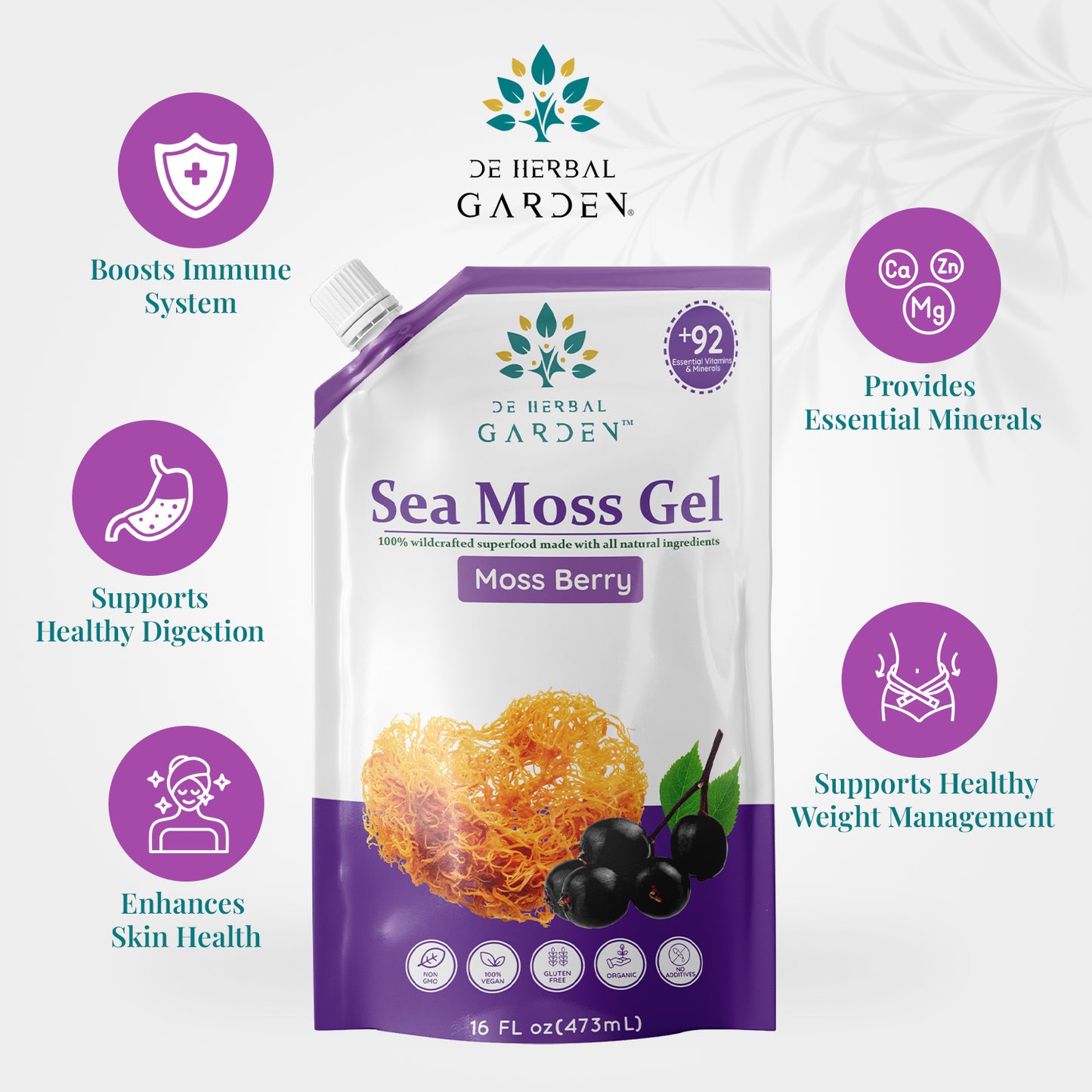 Moss Berry Sea Moss Gel