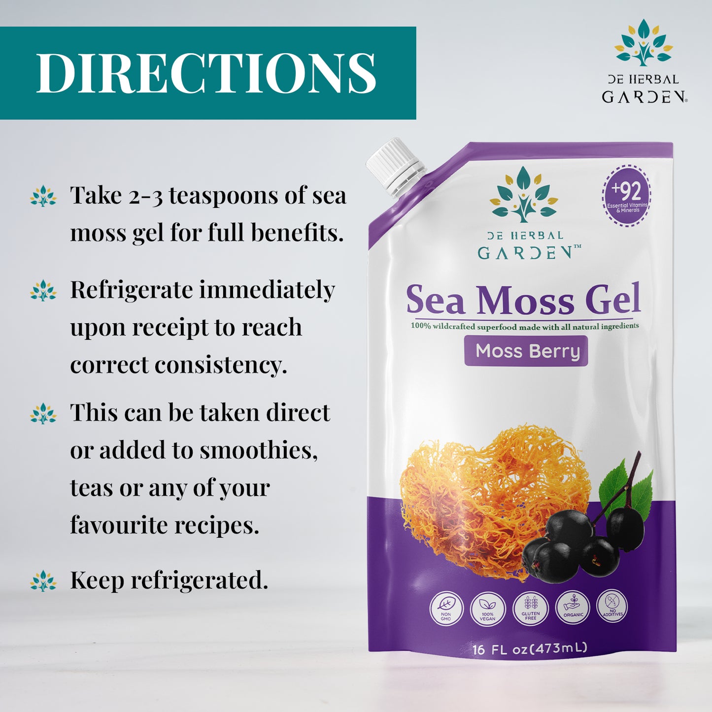 Moss Berry Sea Moss Gel