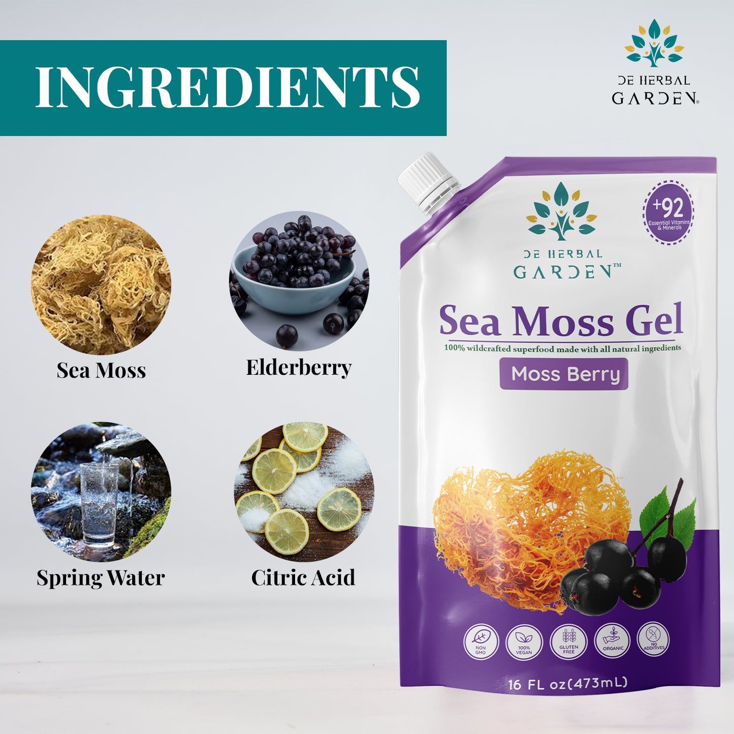 Moss Berry Sea Moss Gel