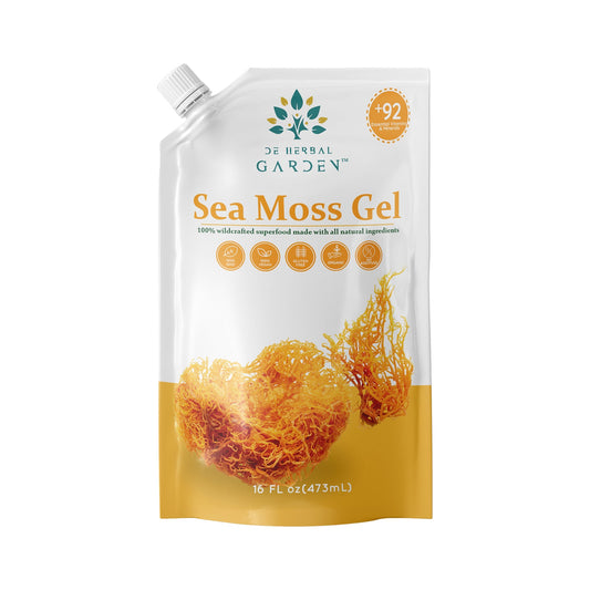 Sea Moss Gel (Wildcrafted) pouch, included in the Family Bundle