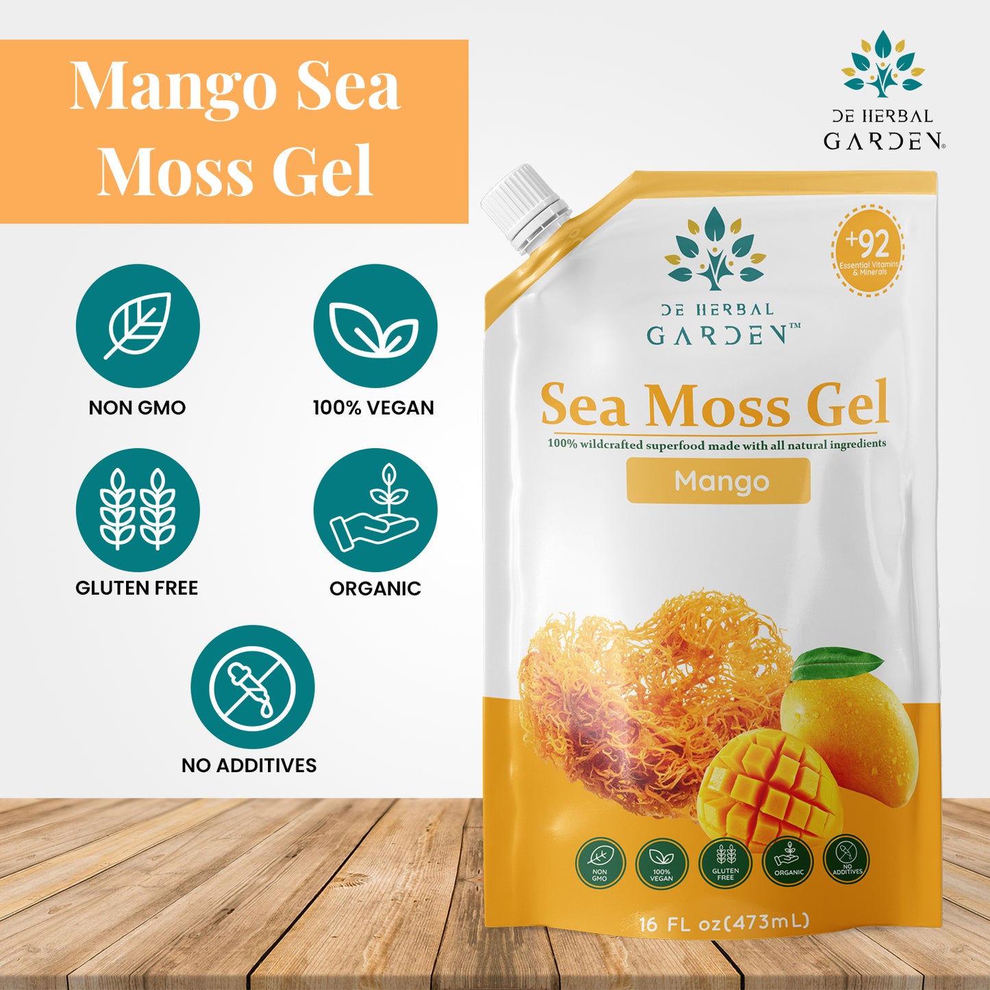 Mango Sea Moss Gel