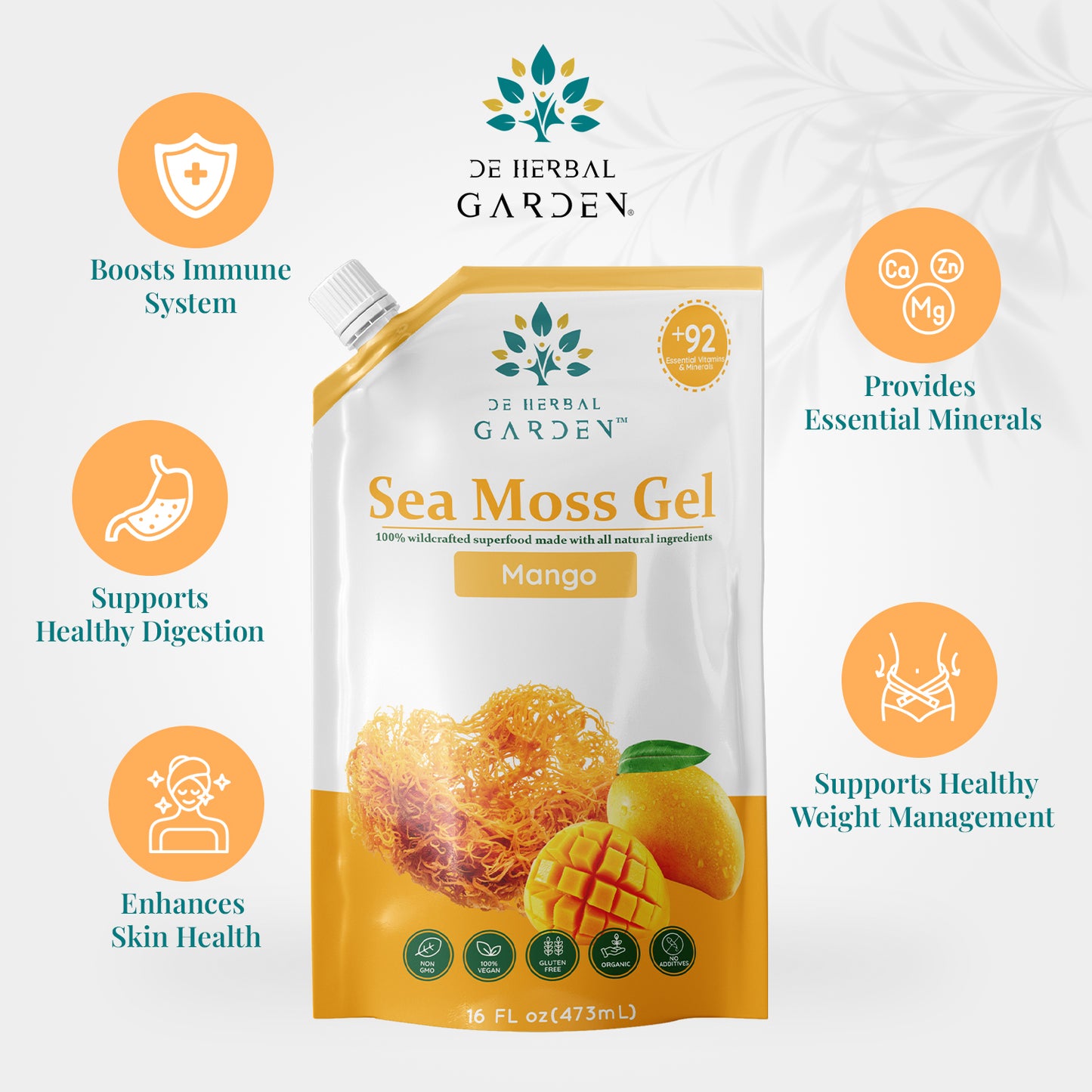 Mango Sea Moss Gel