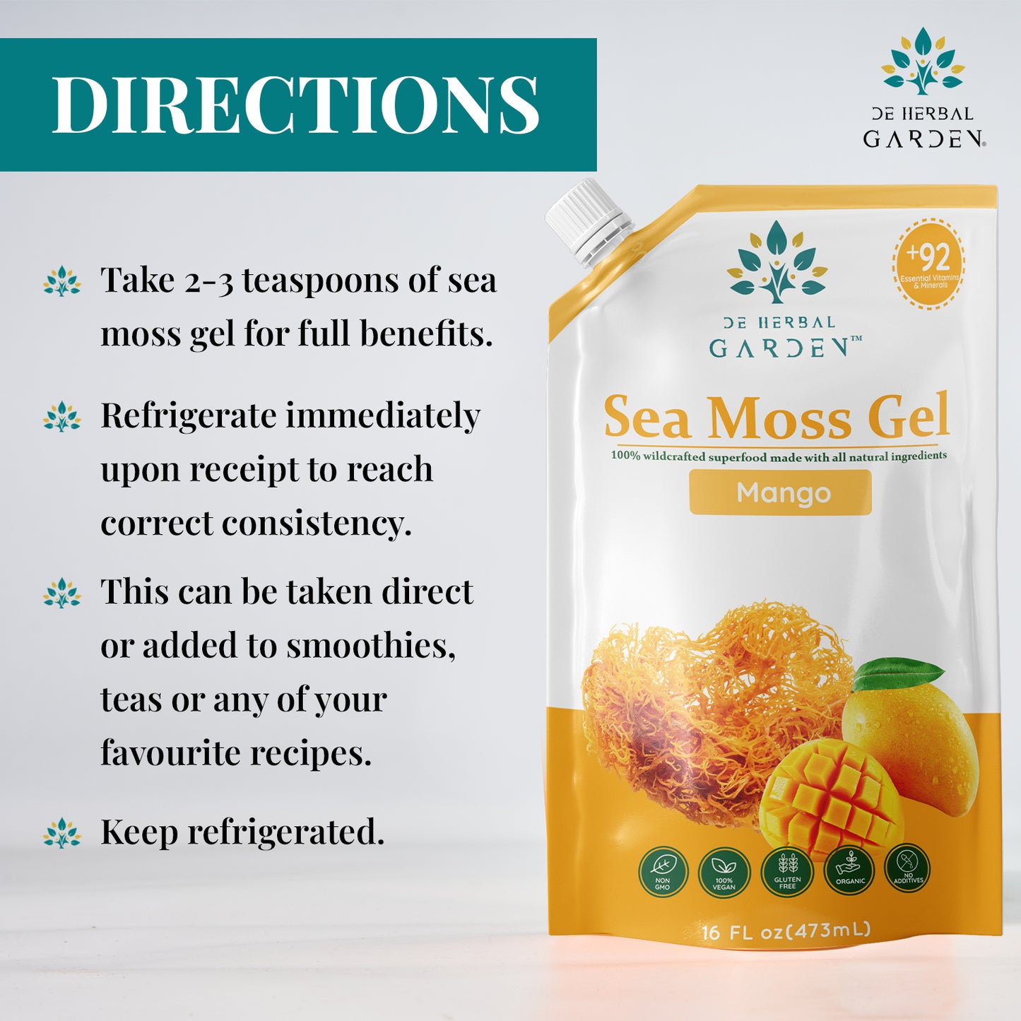 Mango Sea Moss Gel