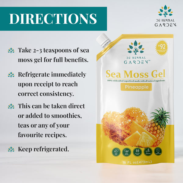 Pineapple Seamoss Gel